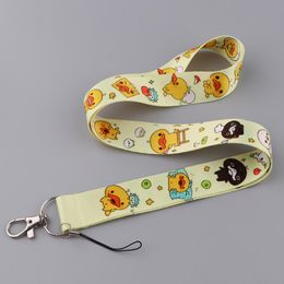 Funny Duck Cell Phone Lanyard For Phone Straps Keychain Camera Strap ID Card Gym USB Hanging Rope Accessories Gifts