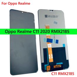 NEW OEM Pantalla For Oppo Realme C11 C12 C15 RMX2185 RMX2180 Lcd Display 10 Touch Screen Assembly Replacement With Frame