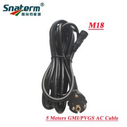 3pin-M18 5 Metres Power extend AC Cable with Euro Plug for PVGS/GMI 120W 150W 180W 300W 350W 500W 700W Micro Grid Tie Inverter