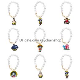 Keychains Lanyards Charm Accessories Cup For 40Oz Simple Modern Tumbler With Handle Sile Key Chain Drop Delivery Otjpv