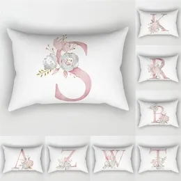 Pillow Letter Cover 30x50 Polyester Pillowcase Sofa S Decorative Throw Pillows Home Decoration Pillowcover