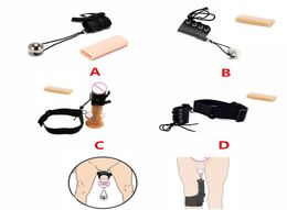 Belt Penis Stretcher Pure Physical Penile Exerciser Weight stretcher pump enlargement sexy Toys For Men1508725