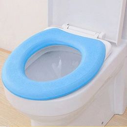 O-shape Toilet Seat Cover Washable Closestool Mat Toilet Cover Accessories