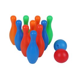 Toddler Outside Toyss Bowling Play Colourful Bowling with 2 Balls Sports Bowling Games for Indoor Outdoor Kids Children Toddler