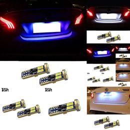 for MG ZS EV HS MG6 MG5 EZS 2017 2018 2019 2020 2021 2pcs Led Energy Saving High Brighess License Plate Lights Accessories