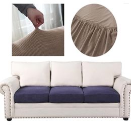 Chair Covers Solid Sofa Cushion Cover Modern Seat For Living Room Spandex Elastic Furniture Slipcover Decoration D30