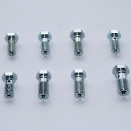 Zinc Single Banjo Bolts 3/8-24, M10x1, M10x1.25, M10x1.5, 7/16-24, 7/16-20, M12x1 For Auto/Motor Brake Clinders