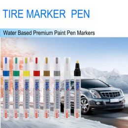 Wheel Disc Tyre Pens Paint White Color Markers Pens Car Paint Pencil Speed Marker for Vehicles Chrome Auto Detailing Accessories