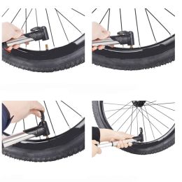 Bicycle Convenient Mini Pump Inflator Mountain Bike Road Portable Inflator Basketball Football Inflatable Equipment Accessories