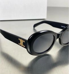 Retro Eye 2023 Sunglasses Cats Sunglasses for Women Oval French High Quality