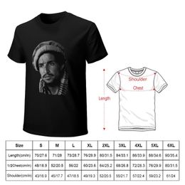 Ahmad Shah Massoud T-Shirt kawaii clothes T-shirt for a boy mens white t shirts