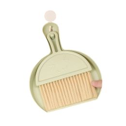 Home Desktop Mini Broom Keyboard Cleaning Brush Trumpet with Dustpan Computer Debris Brush Broom and Dustpan Set Wholesale