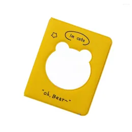 Frames Thickened And Not Easily Broken Small Card Storage Book 6.5 9.2cm 1 Piece Po Double-sided Insert Design