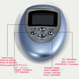 Electrical Nerve Muscle Stimulator Electric Pulse Massager TENS EMS Machine Electrostimulator Low Frequency Physiotherapy Device
