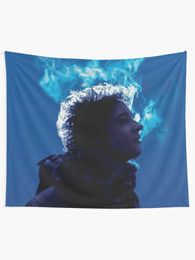 Gustavo Cerati - Puff Tapestry Cute Tapestry Room Decore Aesthetic Carpet On The Wall