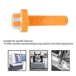 CNC Spindle Cleaning Rod HSK32 HSK63 HSK40 HSK50 HSK100 Machining Center Milling Machine Wools Brush Cleaning Tool Wipe Spindle