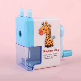 Convenient Rotary Sharpener Portable School Sharpener with Drawer Holder Kids Hand Manual Rotary Pencil Sharpener Sharpen Pens