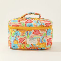 Floral Print Diaper Bag for Baby Mommy Nappy Organiser Women Cosmetic Bag Travel Baby Items Storage Bag Toiletry Kits