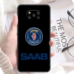 Your Car Is A S-Saab Cover Phone Case For Xiaomi 11 11X 11T 12 12X Poco F1 X3 M3 F3 GT M4 X4 NFC Pro Lite 5G NE Carcasa Case