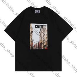 Kith X New York T Shirt Mens Designer High Quality T Shirts Tee Workout Shirts for Men Oversized T-shirt 100%cotton Kith Tshirts Vintage Short Sleeve 799 878