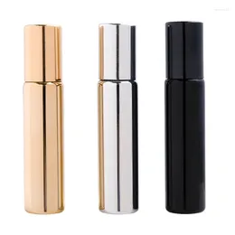 Storage Bottles 7PCS 10ml Roller For Essential Oil Metal Ball Refillable Perfume Container Travel Home Use
