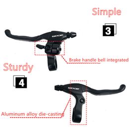 Zoom Bicycle Brake Handle Lever With Bells Mountain Folding Bike Handlebar levers Cycling Accessories