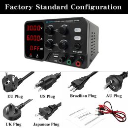 Longwei PDS-306M 4LED Adjustable DC Power Supply 30V 6A Stabilized Power Source Laboratory Variable Switch Bench Power Supply