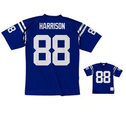 Stitched football Jerseys 88 Marvin Harrison 1996 mesh Legacy Retired retro Classics Jersey Men women youth S-6XL