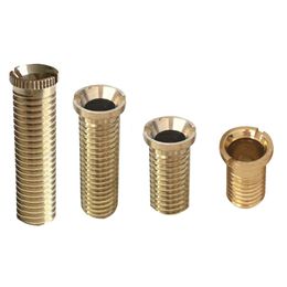 Sink Strainer Screw Pure Copper Strainer Threaded Screw Connector Sink Bolts Screw for Wash Basin Strainer Plug