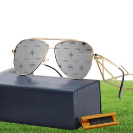 Summer Sunglasses Fashion Designer Full Frame Glasses Letter Pattern Design for Man Woman 5 Colour High Quality3888424