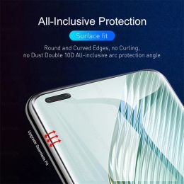 3In1 Camera Glass Front Back Hydrogel Film For Honour Magic5 Pro 5G Hone Magic 5 Lite Light 5Lite 5Pro Screen Protector Not Glass