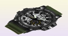 Sport G Watch Dual Time Men Watches 50m Waterproof Male Clock Military Watches for Men Shock Resisitant Sport Watches Gifts X05247311313