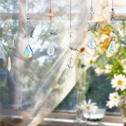 Garden Decorations 7 Pieces Sun Catcher Hanging Pendant Geometric Ornament Decoration