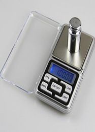 Digital Pocket Scales Digital Jewellery Scale Gold Silver Coin Grain Gramme Pocket Size Herb Mini Electronic backlight Scale 12pcs IIA2566260