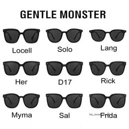 GENTLE MONSTER Chanells Classic Brand Designer Women Fashion Elegant GM Sunglasses Men Vintage Sunglass Korea Trendy Eyewear Glasses Oculos UV400 with Case 402