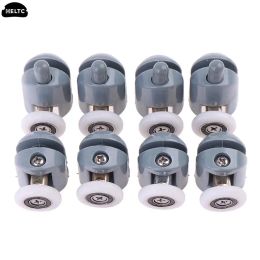 4pcs/lot Shower Rooms Cabins Pulley Shower Room Roller Runners Wheels Pulleys New Glass sliding door pulley