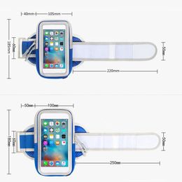 Waterproof Sports Mobile Touch Screen Phone Bag Men Women Universal Running Arm Case Mobile Pouch Sport Armband Bag Case Fitness