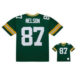 Stitched football Jerseys 87 Jordy Nelson 2010 mesh Legacy Retired retro Classics Jersey Men women youth S-6XL