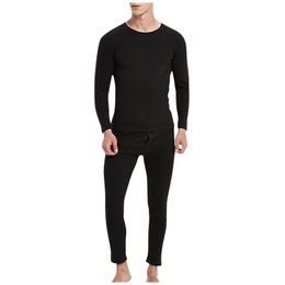 Thermal Underwear Set For Men Winter Thermos Underwear Long Johns Tops Winter Men Thick Fleece Thermal Clothing Pajamas Set