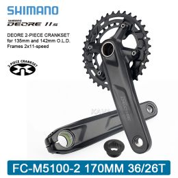 Shimano Deore 2x10 Speed M4100 Groupset 20S Gear Set Shifter Derailleur MTB Sets 10V 170 Crankset 10S K7 BB52 Mountain Bike Part