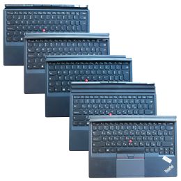 Keyboards New Russian/Hebrew/Italian/Danish/Portuguese Thinkpad X1 Tablet Thin Keyboard 01AW600 01AW650 TP00082K1 keyboard with Backlight