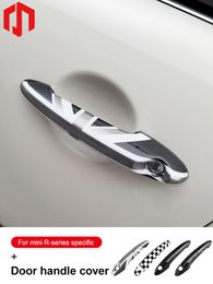 Door Handle Shell for MINI Cooper S JCW R50 R52 R53 R55 R56 R57 R58 R59 R61 Car Exterior Accessories Protective Covers 2pcs Deco