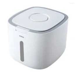 Storage Bottles 10KG Kitchen Collection Nano Bucket Rice Box Insect-Proof Moisture-Proof Sealed Cylinder Household Grain Dog Food Container