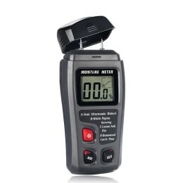 EMT01 0-99.9% Two Pins Digital Wood Moisture Metre Wood Humidity Tester Hygrometer Timber Damp Detector Large LCD Display