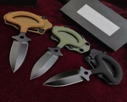Bench Bm175 Fixed Blade Hand Thorn Push Knife Outdoor Tactical Straight Self Defence Hunting Pocket Survival Knives BM 176 133 1754728093