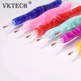 Resin Point Drill Pen 5D Diamond Painting Pen Tool Cross Stitch DIY Crafts Handmade Diamond Embroidery Mosaic Sewing Accessories