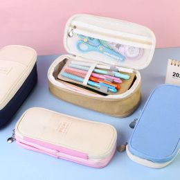 Kawaii Cute Pencil Cases Large Capacity Pen Bag Pouch Gift for Girl Office Student College Stationery Organizer School Supplies