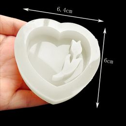 Heart Butterfly Epoxy Resin Mould Silicone Jewellery Tool Jewellery Accessories Key Chain Accessories