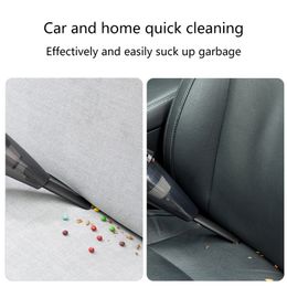 Handheld High Power Portable Car Vacuum Cleaner Garbage Remover USB Rechargeable Drop Shipping