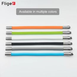 Fliger Kitchen Faucet Accessories 360° Rotating Silicone Flexible Hose Colorful Water Tap Pipe Tube for Bathroom Wash Basin